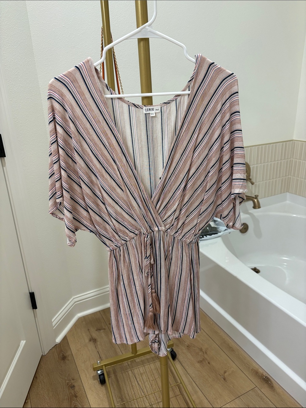 Striped Romper
